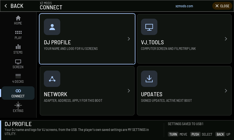 MODS · CONNECT