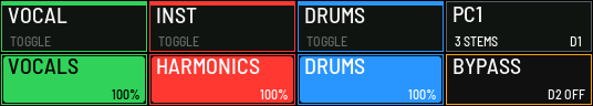 Three software stems ready