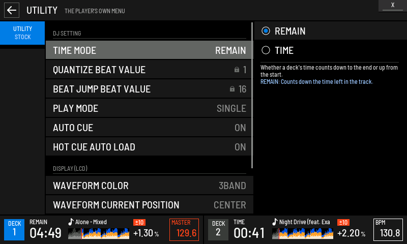Before the version is read. TIME MODE first, then the display settings