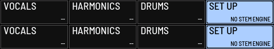 NO STEM ENGINE on both decks